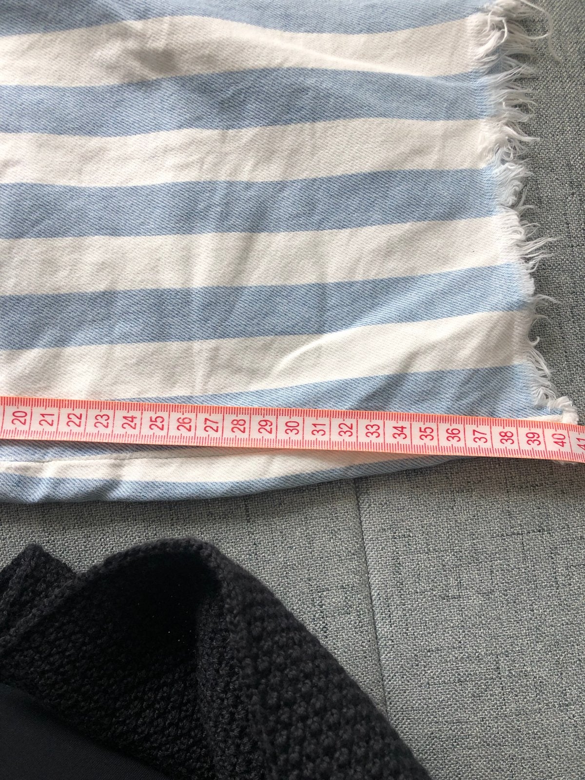 Maison Scotch spijkerblouse maat 1 met streepjes rokje, Ophalen of Verzenden, Gedragen, Maat 34 (XS) of kleiner, Blauw