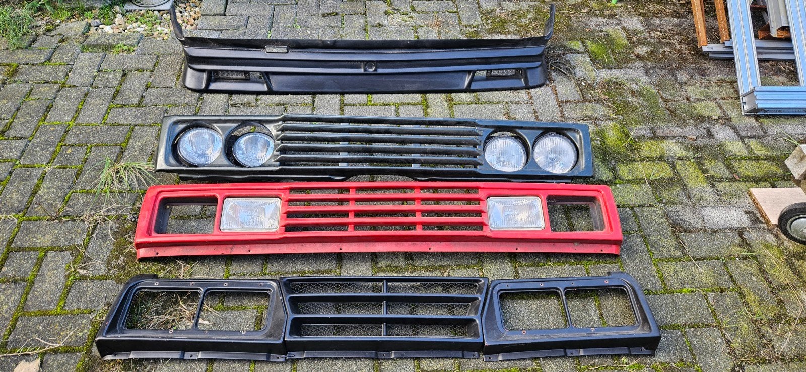 div golf 1 grilletjes (oldskool tuning), Ophalen of Verzenden, Gebruikt, Voor, Volkswagen