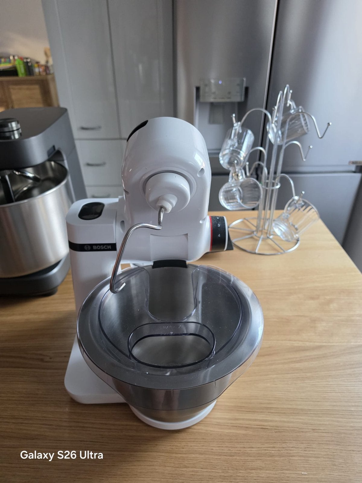 Bosch MUM Serie2  MUZS24DSW, 4 liter of meer, Ophalen, Zo goed als nieuw, 3 snelheden of meer