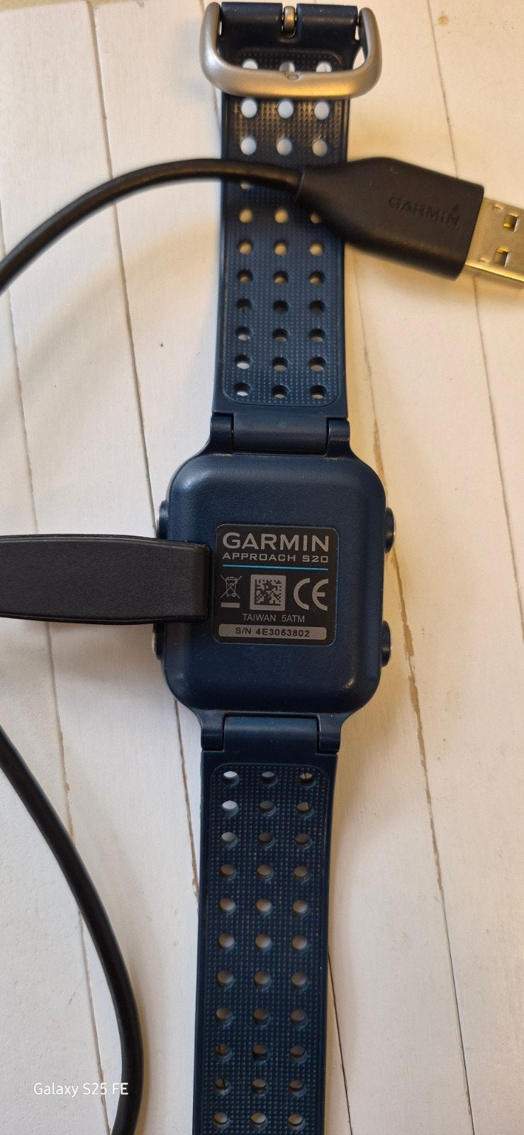 Garmin Approach S20 GPS Golfhorloge - Blauw, Blauw, Garmin, IOS, Afstand