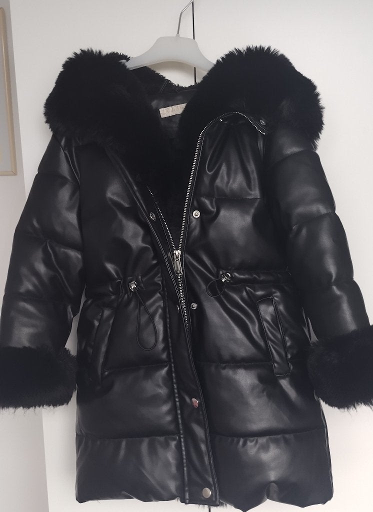 Winterjas meisje, Kinderen en Baby's, Kinderkleding | Maat 128, Ophalen, Meisje, Zo goed als nieuw, Kids star