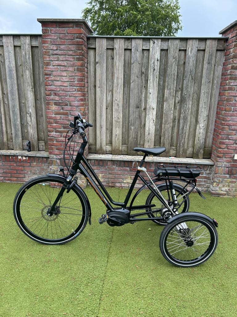 Elektrische koga damesfiets, tworby 3 wieler, Fietsen en Brommers, Fietsen | Driewielfietsen, Ophalen, Zo goed als nieuw, Schijfrem