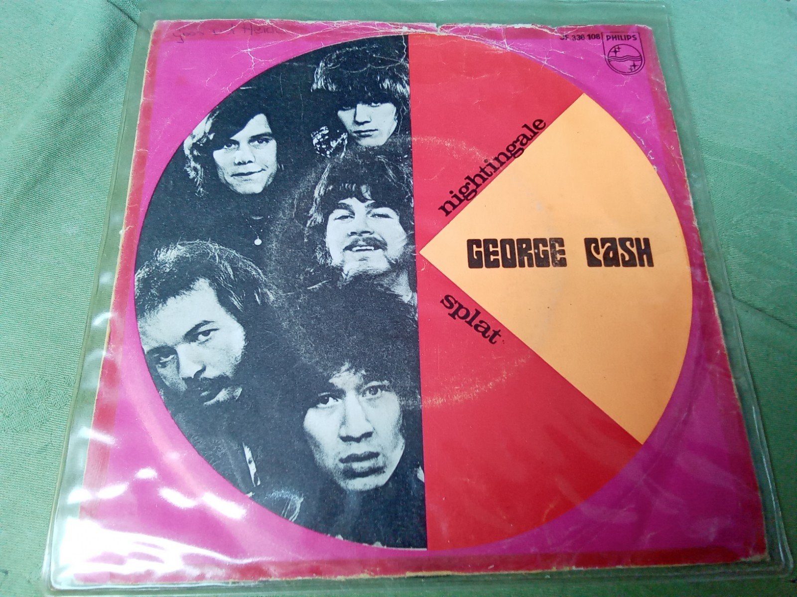 George Cash.                 Nightingale, Cd's en Dvd's, Vinyl Singles, Verzenden, Gebruikt, 7 inch, Pop