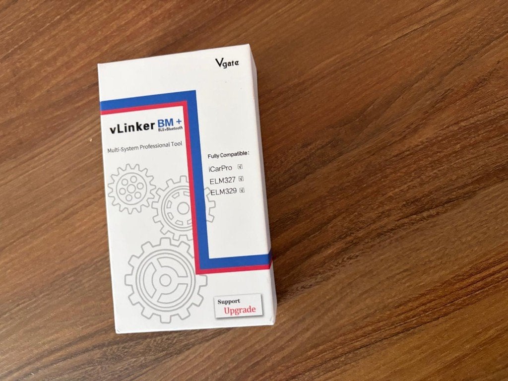 Vgate vLinker BM+ OBD2 adapter BMW, Auto diversen, Ophalen of Verzenden, Zo goed als nieuw