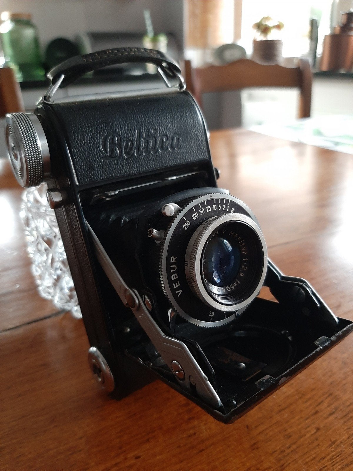 Vintage Camera Beltica Belca Dresden 1950 .. 1953, Ophalen of Verzenden, Compact, Overige Merken