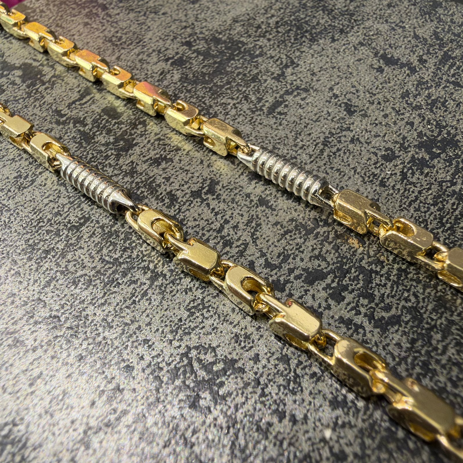 14k gouden ketting 43 gram massief monte carlo schakel, Sieraden, Tassen en Uiterlijk, Ophalen of Verzenden, Zo goed als nieuw