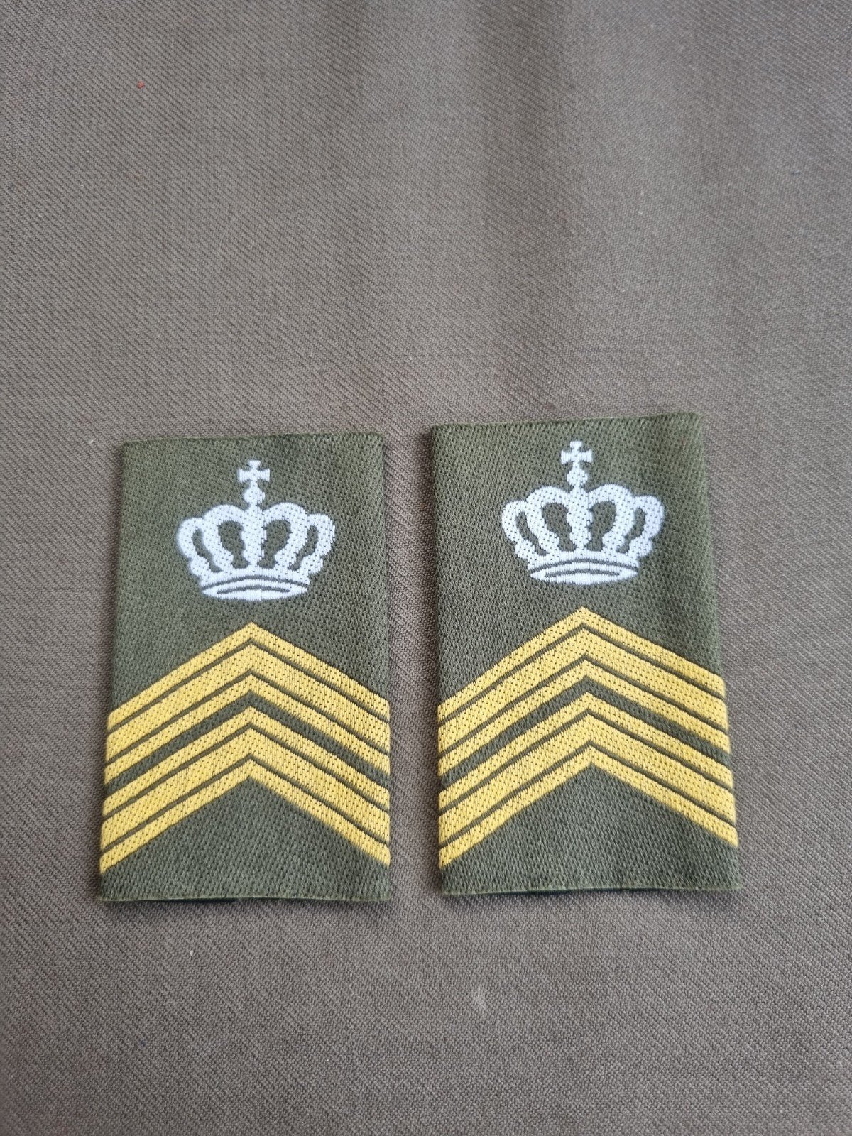 rangen gvt  sergeant majoor instructie, Ophalen of Verzenden, Landmacht, Nederland, Embleem of Badge