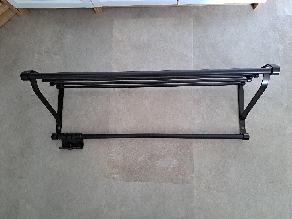 Zwarte Ikea Portis metalen kapstok - modelnummer 16739, Zo goed als nieuw, Minder dan 100 cm, Metaal, Ophalen