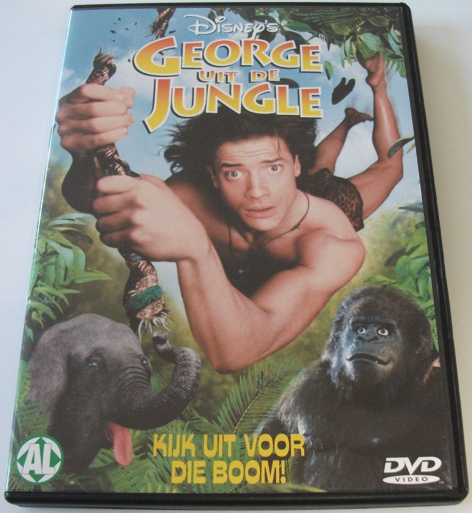 Dvd *** GEORGE UIT DE JUNGLE *** Walt Disney, Avontuur, Engels, Alle leeftijden, Nederlands