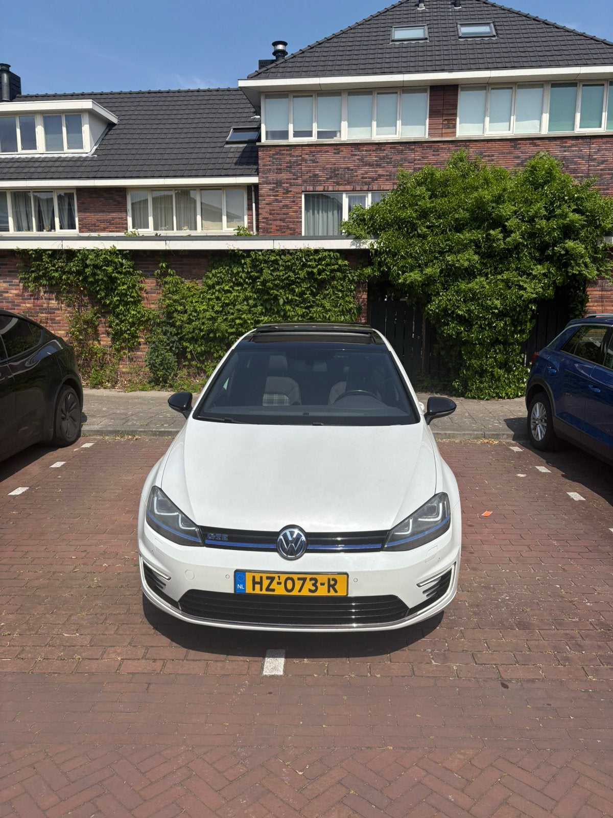 Golf 7 GTE Full Option Schadevrij!, Auto's, Stof, Wit, 1395 cc, 1499 kg