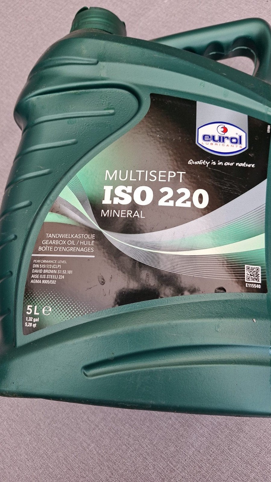 3x nieuwe Eurol Multisept ISO 220 Minerale Tandwielkastolie, Ophalen of Verzenden, Nieuw