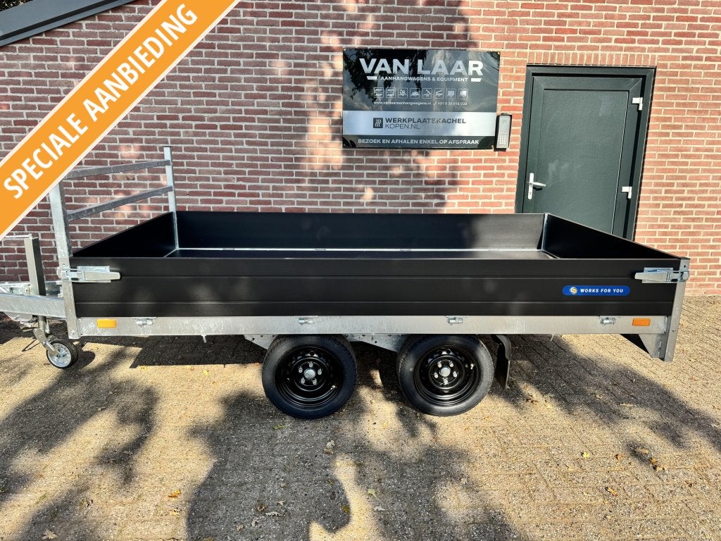NIEUW Saris PL 306 170 Plateauwagen Black-Edition ACTIEPRIJS, Auto diversen, Aanhangers en Bagagewagens, Niet ingevuld, Nieuw
