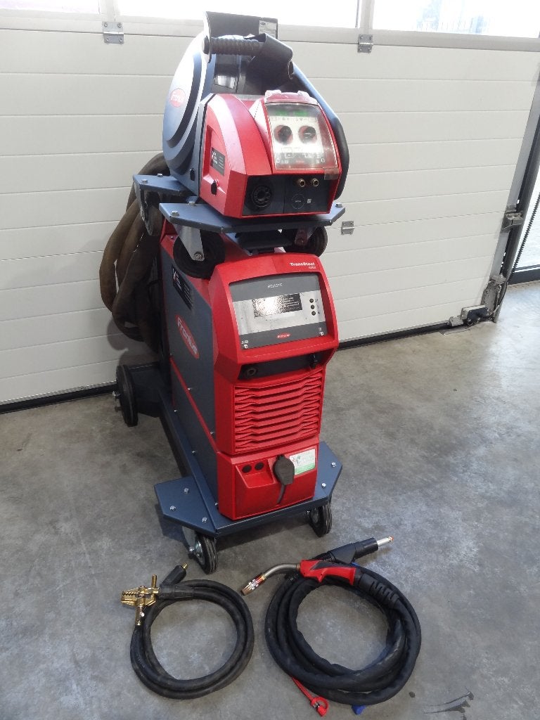 Mig/Mag Lasapparaat Fronius Transsteel 5000 watergekoeld.