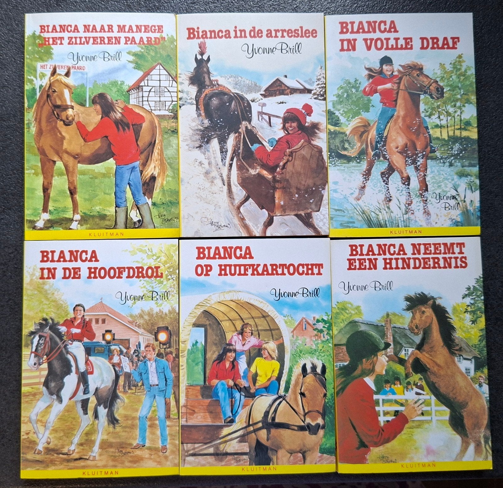 6 delen uit de Bianca serie door Yvonne Brill, Boeken, Ophalen of Verzenden, Zo goed als nieuw