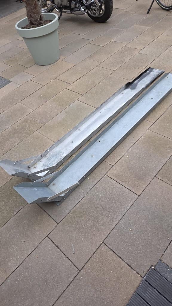 Motorrail  Rijplaten  aanhanger, Ophalen, Gebruikt
