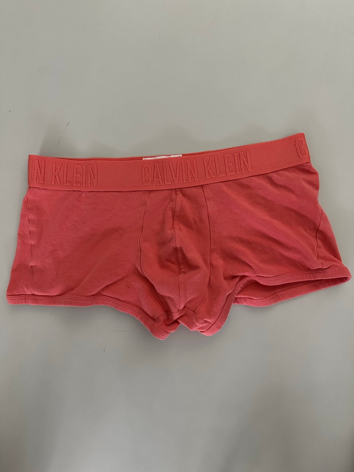 Calvin Klein Boxer - Koraalrood S, Kleding | Heren, Ondergoed, Ophalen of Verzenden, Overige kleuren, Boxer