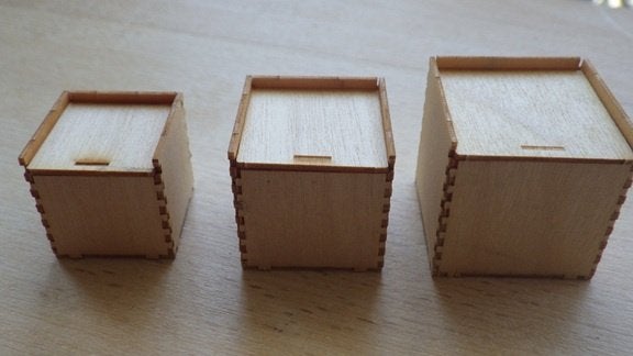 Poppenhuis: Doosjes met Schuifdeksel, Ophalen of Verzenden, Nieuw, Poppenhuis