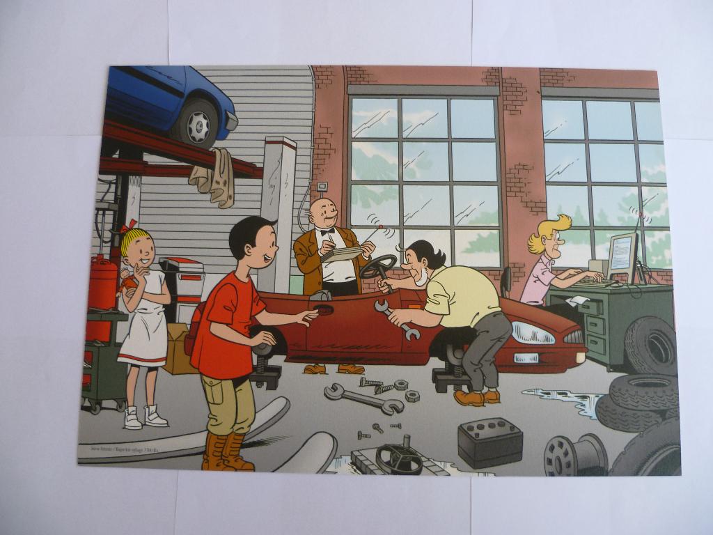 SUSKE EN WISKE STRIP KERSTKAART INFORMEX UIT 2003, Boeken, Stripboeken, Nieuw, Eén stripboek, Ophalen of Verzenden