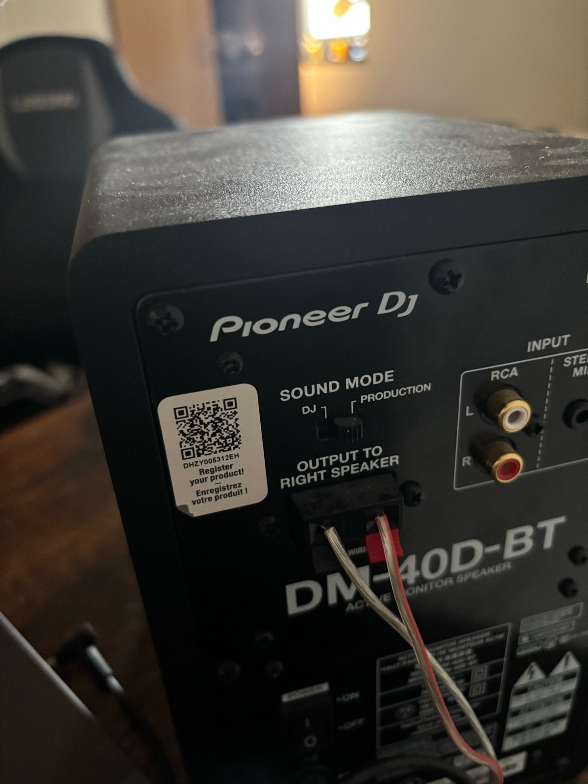 Pioneer DM-40D-BT Bluetooth speakers, Audio, Tv en Foto, Luidsprekers, Ophalen, Studiomonitor, Zo goed als nieuw, 60 tot 120 watt
