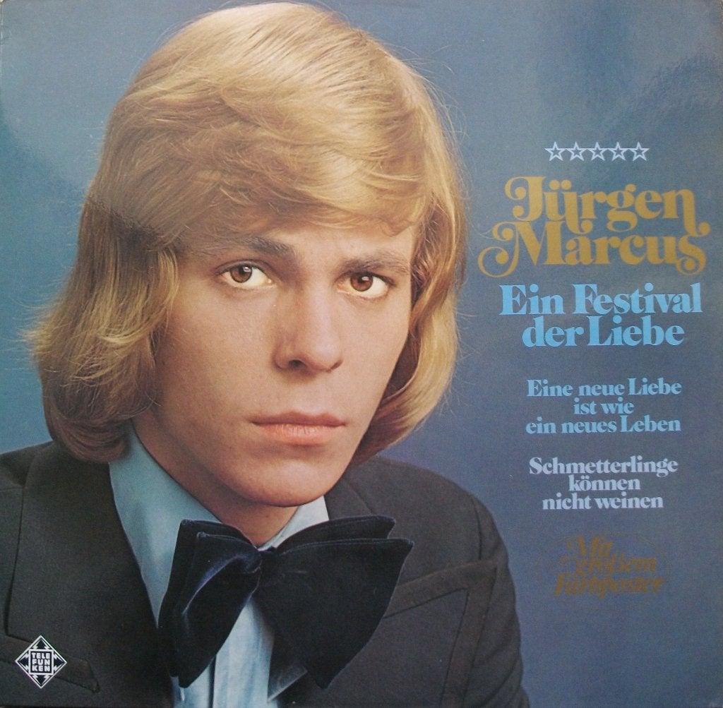LP Jürgen Marcus - Ein Festival der Liebe. (incl. poster)., LP, Zo goed als nieuw, 12 inch, Verzenden