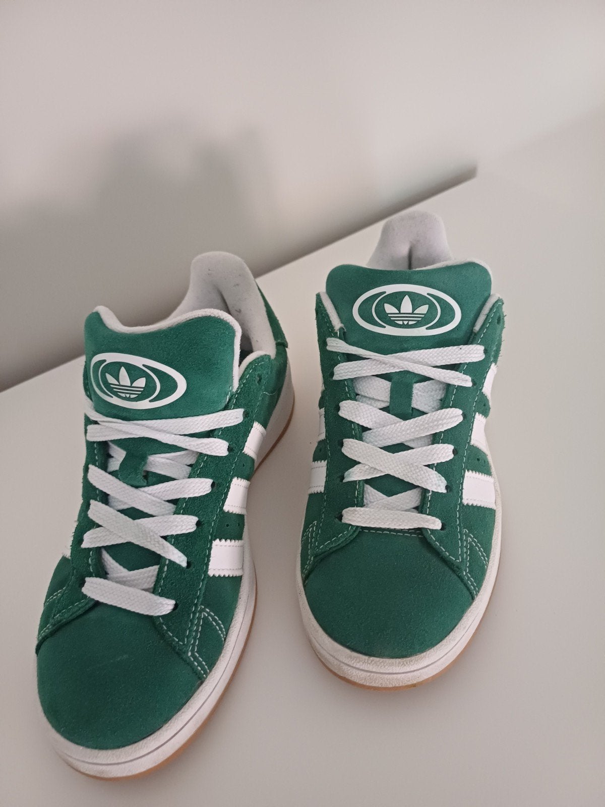 Adidas Campus maat 38, Kleding | Dames, Schoenen, Ophalen, Zo goed als nieuw, Groen, Sneakers of Gympen