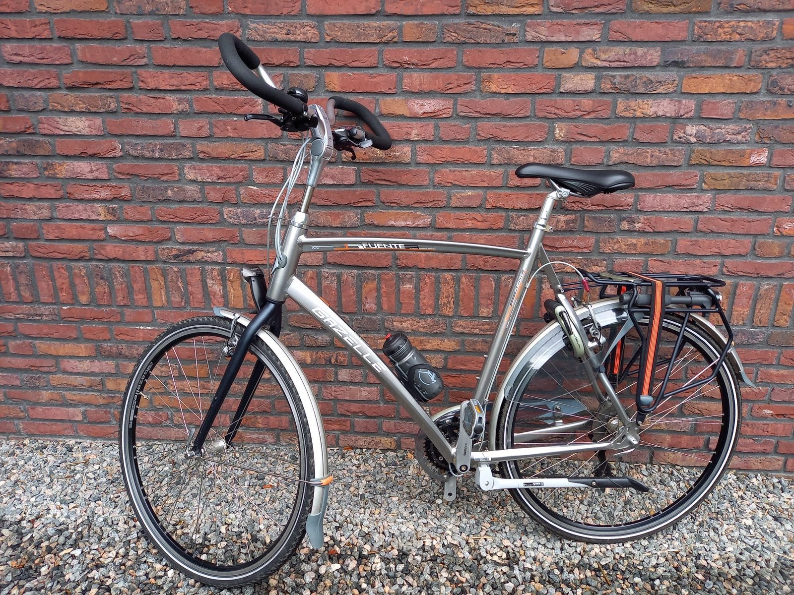 Herenfiets gazelle, Ophalen, Gebruikt, Velgrem, Versnellingen