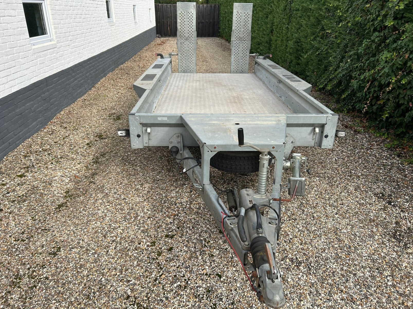 Ifor machinetransporter 3500kg parabool, Ophalen, Gebruikt