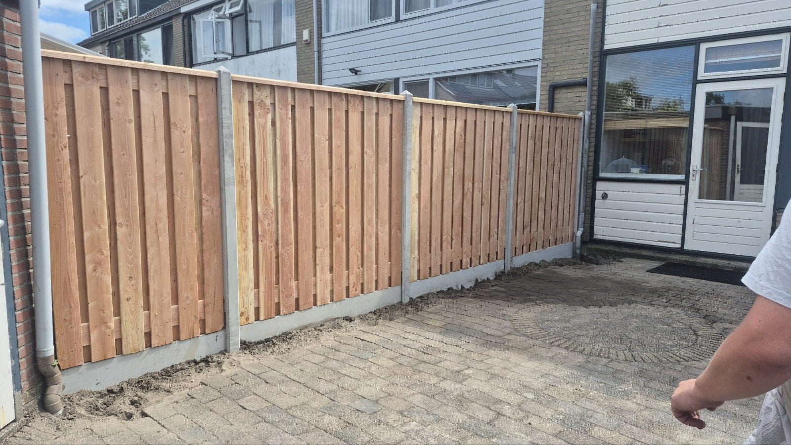 betonsysteem schutting, Tuin en Terras, Schuttingen, Verzenden