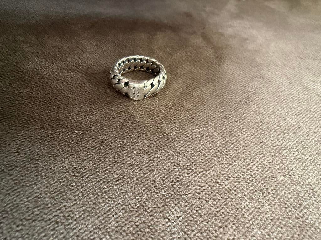Buddha to Buddha Ben ring maat 19, Ophalen of Verzenden, Zo goed als nieuw, Zilver, Overige merken