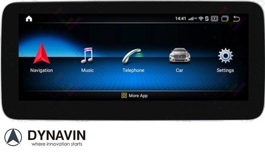 mercedes cla navigatie carkit android auto carplay dynavin