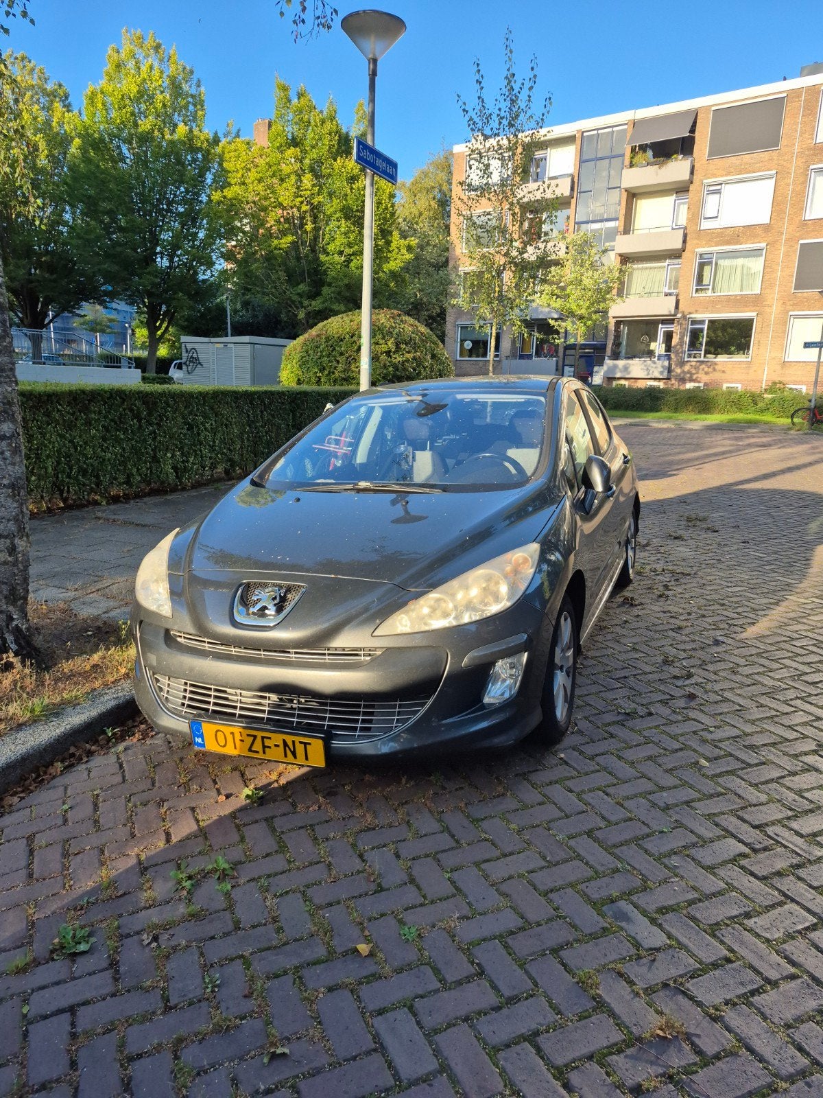Peugeot 308 1.6 VTI 16V 5-DRS 2008 Grijs, Auto's, Voorwielaandrijving, 15 km/l, 680 kg, 4 cilinders