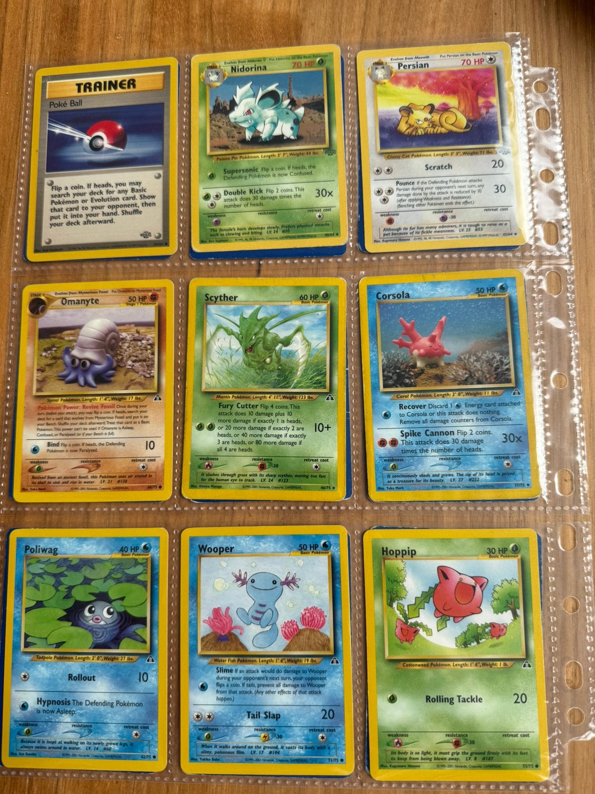 Pokemon collectie oude kaarten, Ophalen of Verzenden, Zo goed als nieuw, Meerdere kaarten