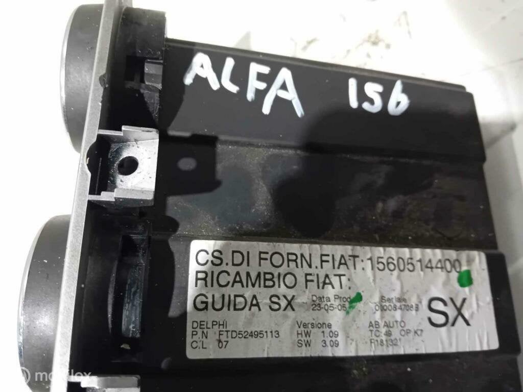 Kachelpaneel Alfa Romeo 156 1560514400, Gebruikt, Ophalen of Verzenden