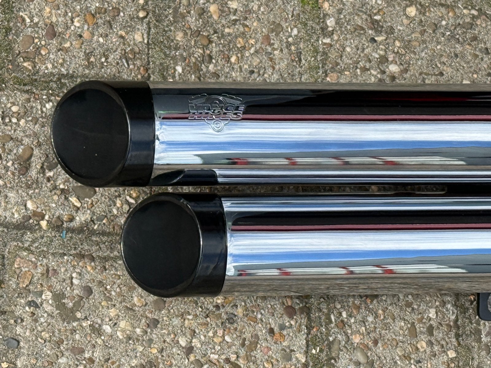Vance & Hines Big Shots Staggerd, Ophalen, Gebruikt