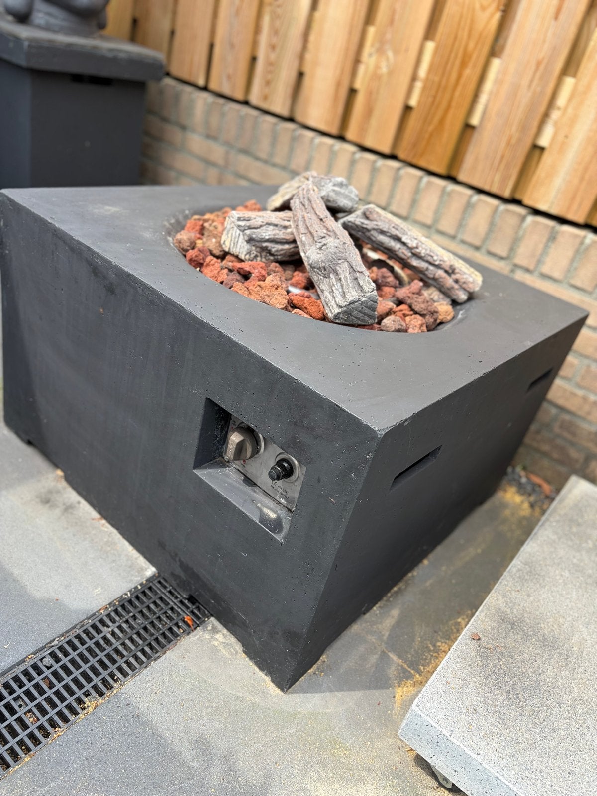 Happy Cocooning Vuurtafel op Gas, Ophalen, Zo goed als nieuw, Vuurkorf