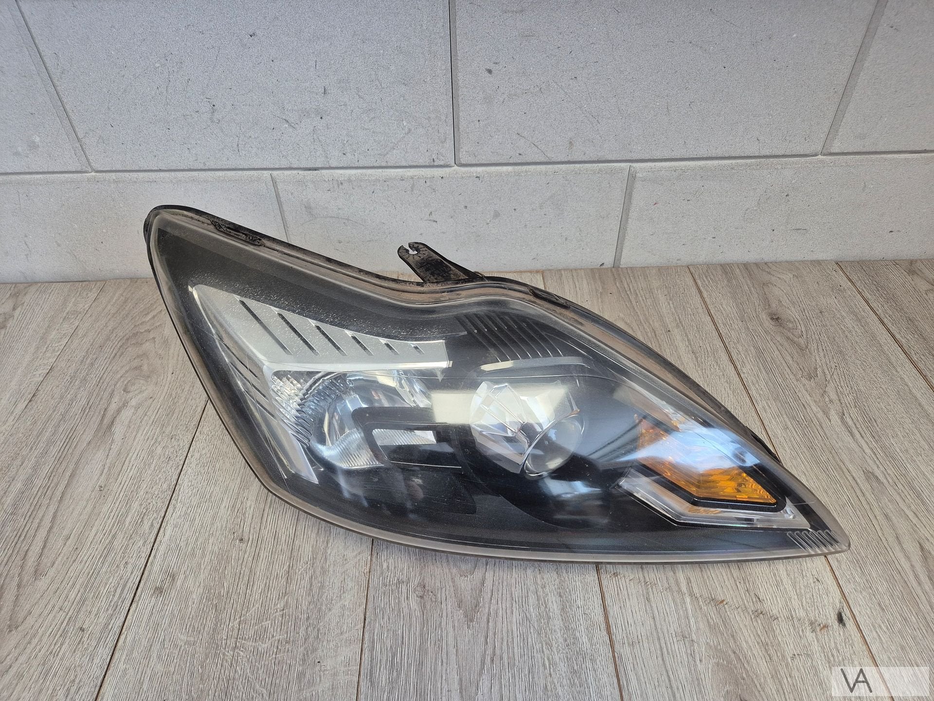 Ford Focus 2 facelift koplamp XENON rechts zwarte binnenkant, Auto-onderdelen, Verlichting, Gebruikt, -, -, Ophalen of Verzenden