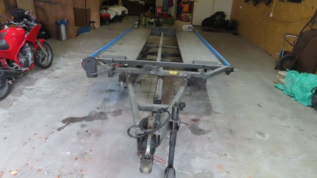 Auto-ambulance aanhanger WM meyer 3000 kilo hydraulisch, Auto diversen, Ophalen, Gebruikt
