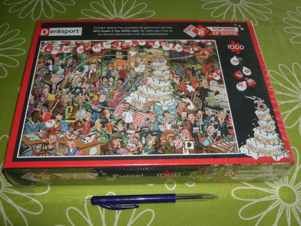 Nieuw in seal: Top 2000 puzzel - 25e editie - 1000 stukjes, Ophalen of Verzenden, 500 t/m 1500 stukjes, Nieuw, Legpuzzel
