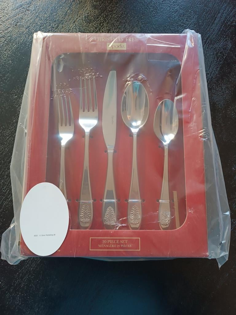 Bestekset 20 delig Nieuw!, Nieuw, Ophalen of Verzenden, Rvs of Chroom, Vaatwasserbestendig