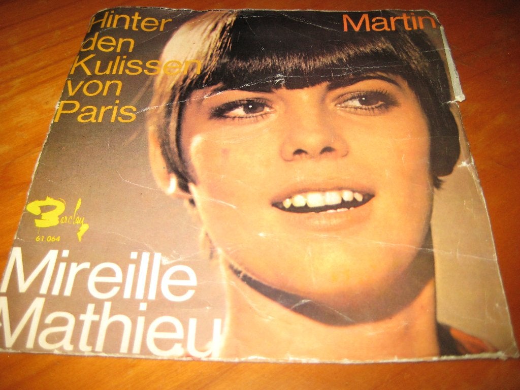 Mireille Mathieu: Hinter den Kulissen von Paris, Ophalen of Verzenden, Zo goed als nieuw, Pop