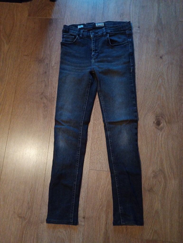 Mooie zwarte spijkerbroek mt 176 LTB, Broek, LTB, Meisje, Ophalen of Verzenden