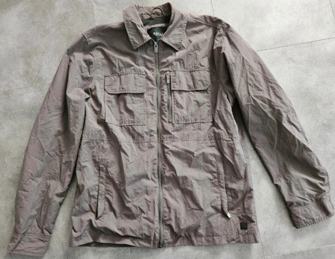 Heren jasje refill xl, Kleding | Heren, Bruin, Maat 56/58 (XL), Refill, Ophalen of Verzenden