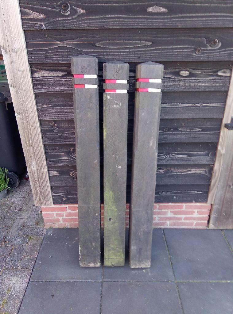 makeringspaal kunststofpalen reflectorpalen diamantkoppaal, Tuin en Terras, Ophalen, Minder dan 180 cm, Palen