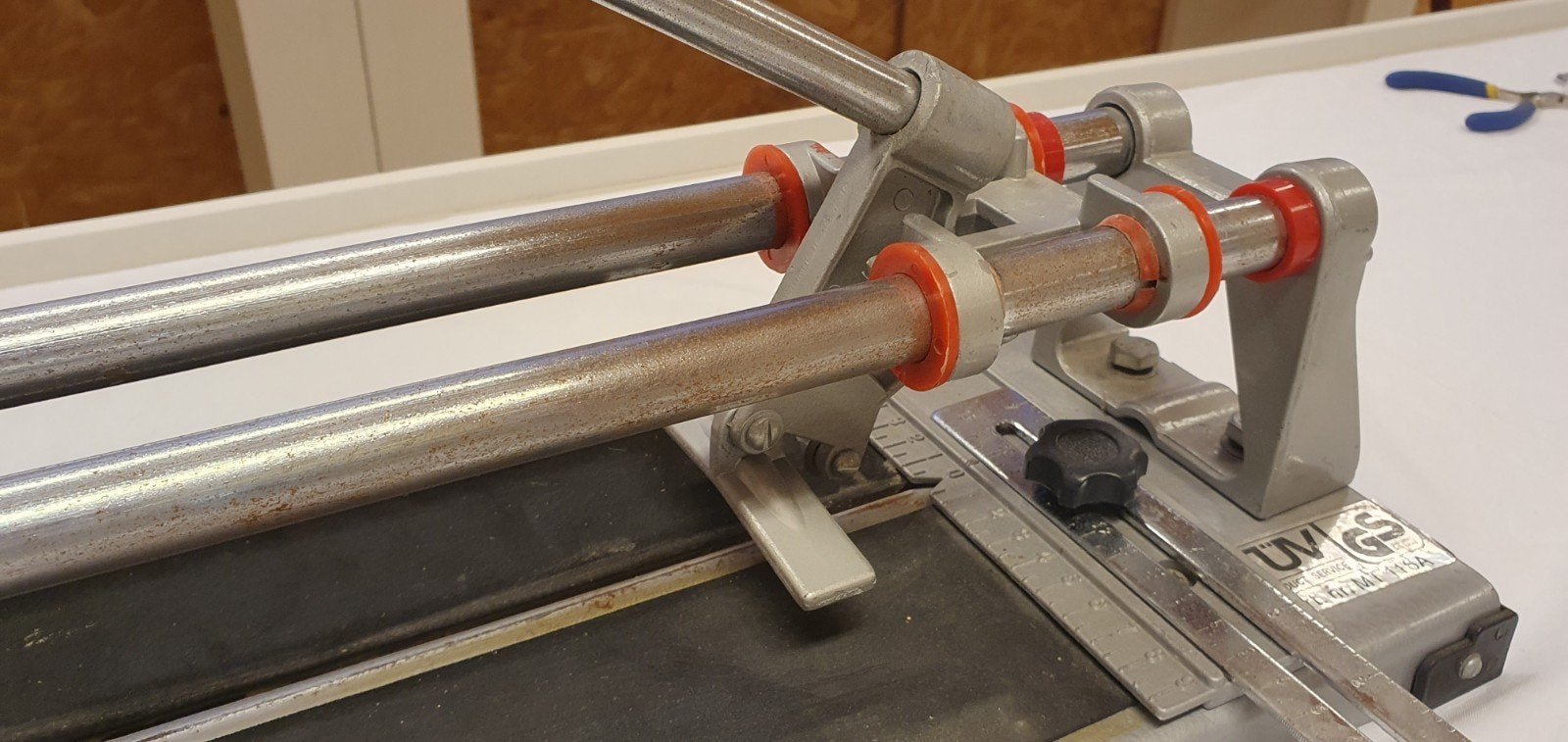 tegelsnijder, Doe-het-zelf en Verbouw, Gereedschap | Handgereedschap, Ophalen, Gebruikt