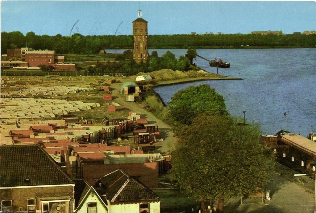 Zwijndrecht, Watertoren Balkengat - 1989 gelopen, Ophalen of Verzenden, 1980 tot heden, Gelopen, Noord-Brabant