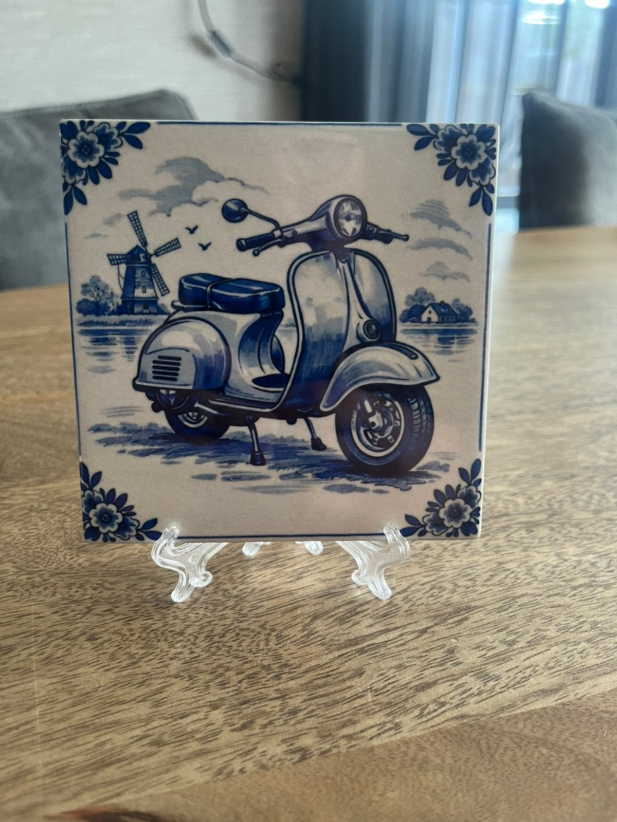 Tegeltje vespa, Ophalen of Verzenden, Nieuw