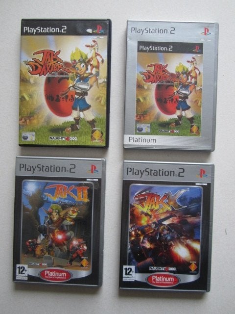Jak and Daxter 1 - 2 - X PS2 Playstation 2, Gebruikt, 1 speler, Ophalen of Verzenden, Platform