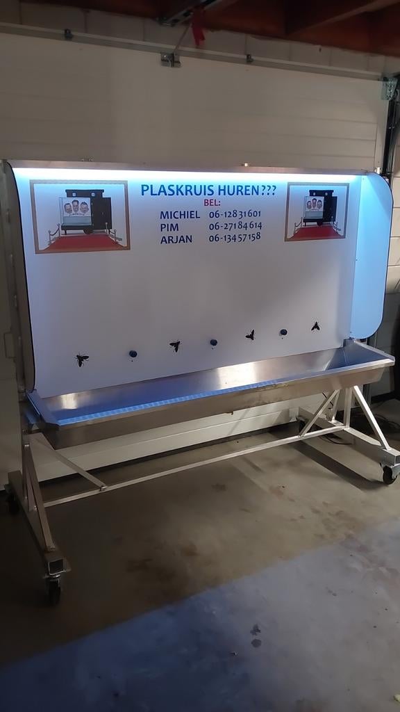 Plaskruis, Ophalen