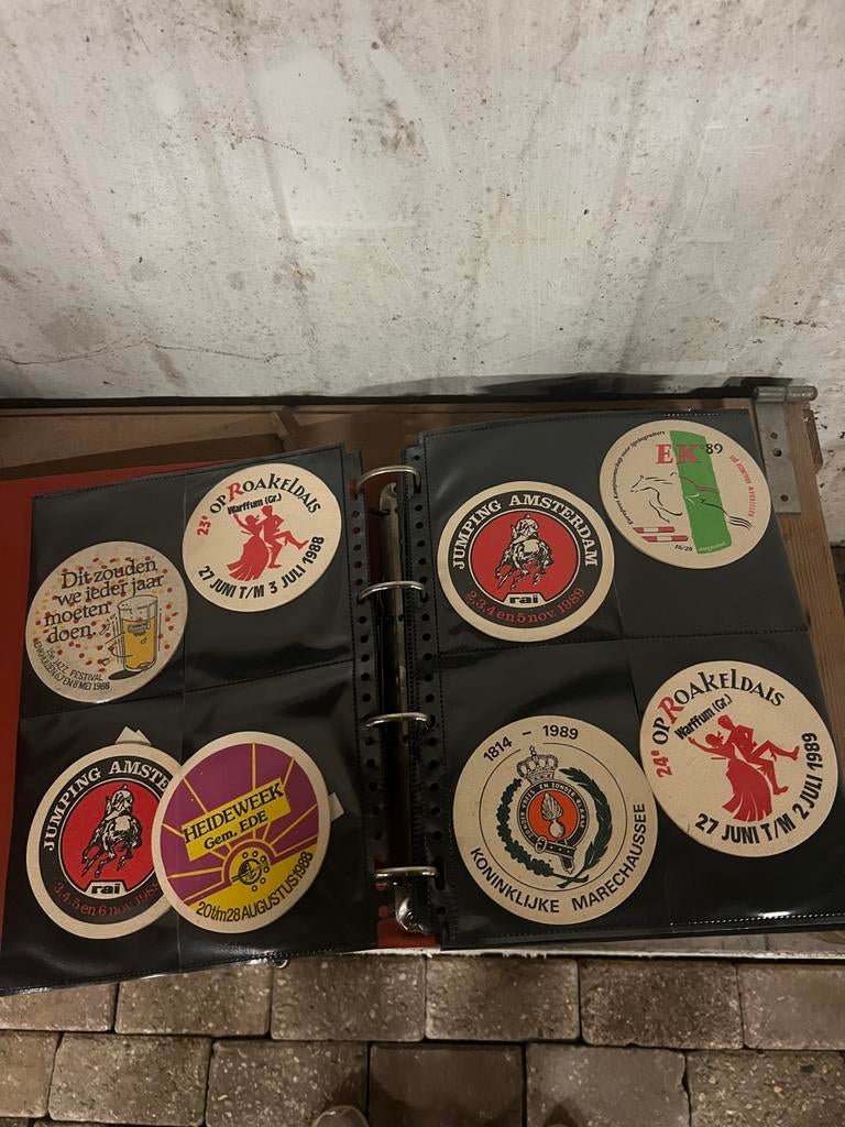bierviltjes collectie 75 stuks, Ophalen of Verzenden, Gebruikt, Viltje(s), Heineken