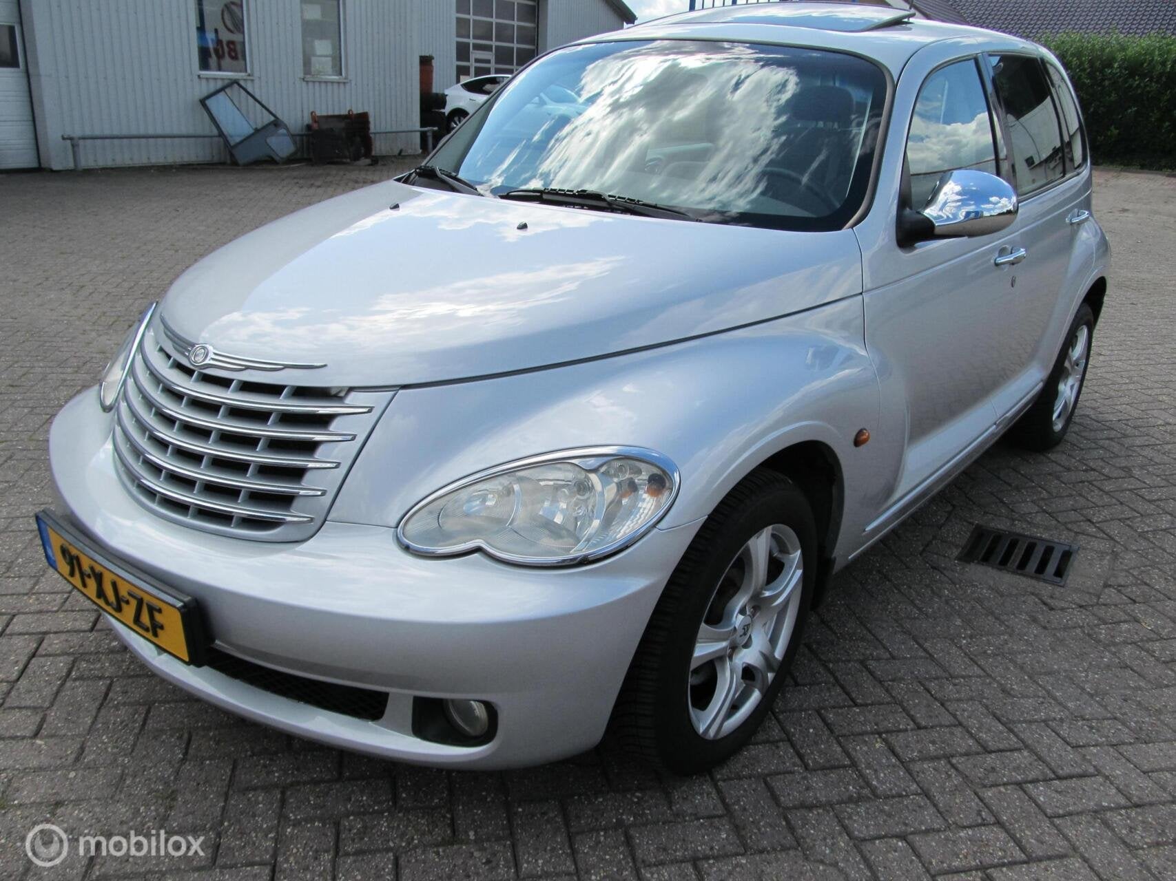 Chrysler PT Cruiser 2.4i Touring unieke 50135 Km met NAP, Auto's, Chrysler, Gebruikt, Grijs, 1000 kg, Zilver of Grijs